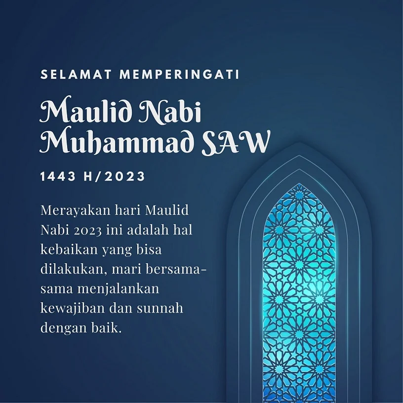 kartu ucapan maulid nabi muhammad