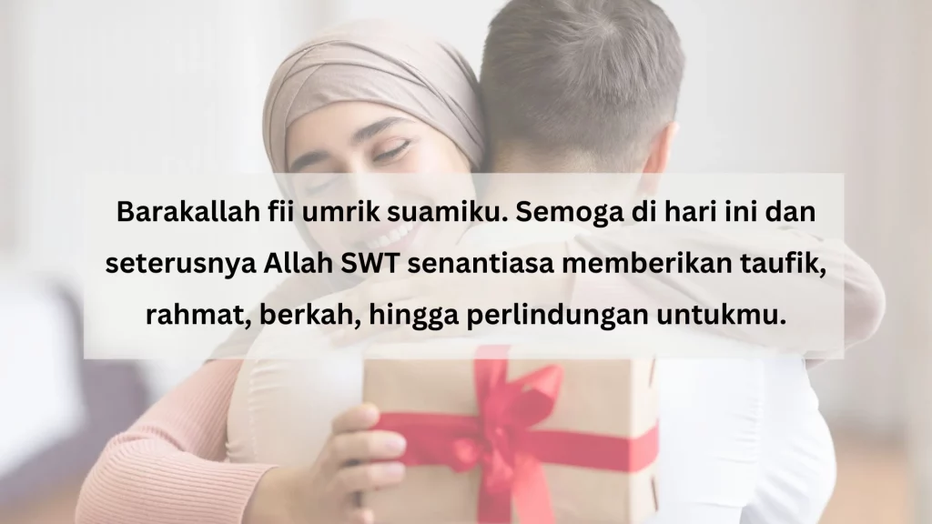 ucapan selamat ulang tahun untuk suami