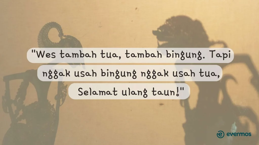 ucapan ulang tahun bahasa jawa