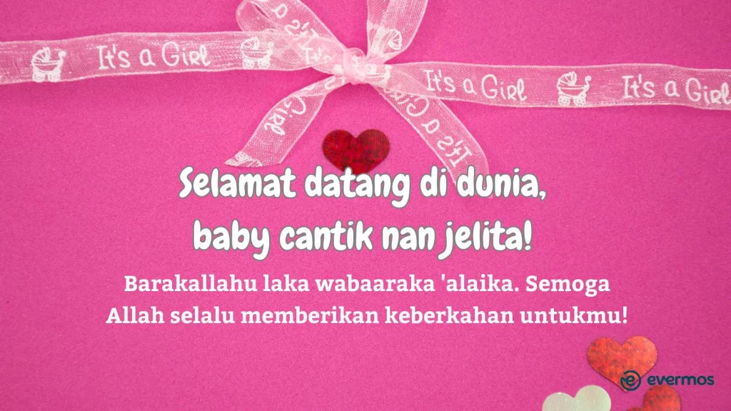 Ucapan untuk Bayi Baru Lahir