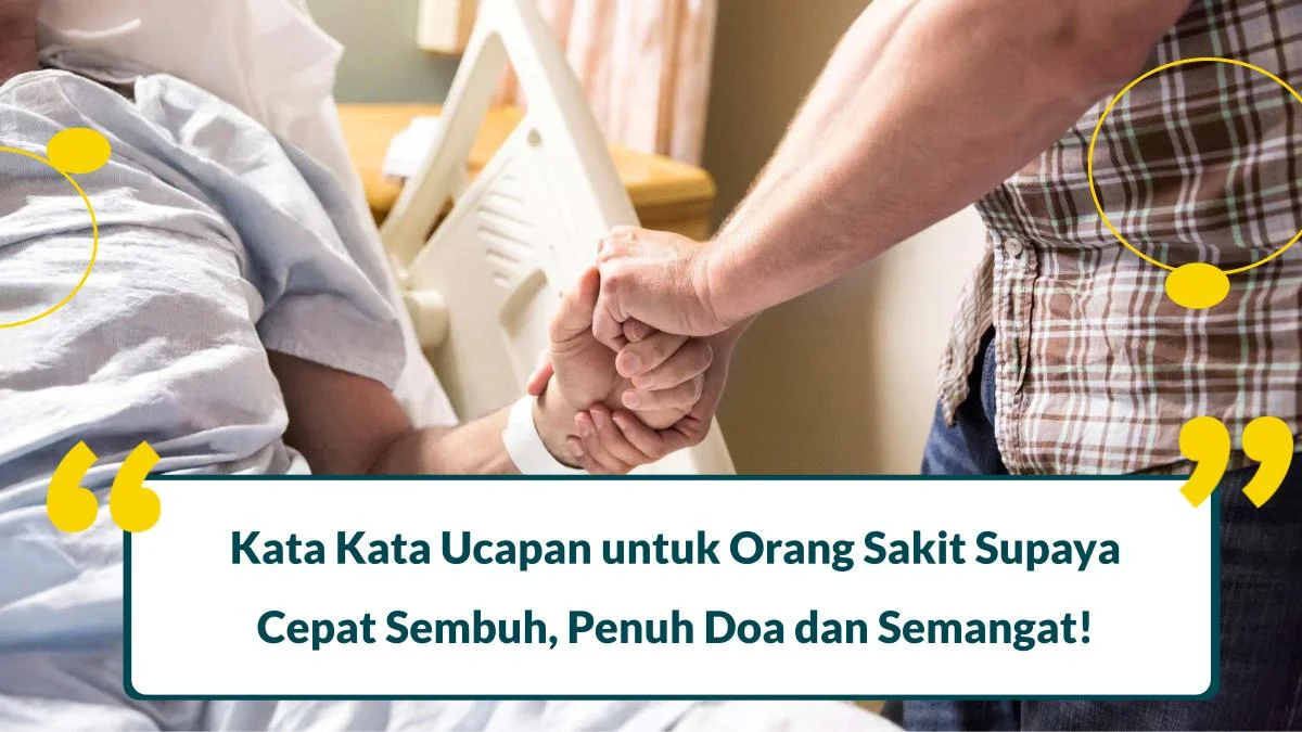 ucapan untuk orang sakit supaya cepat sembuh