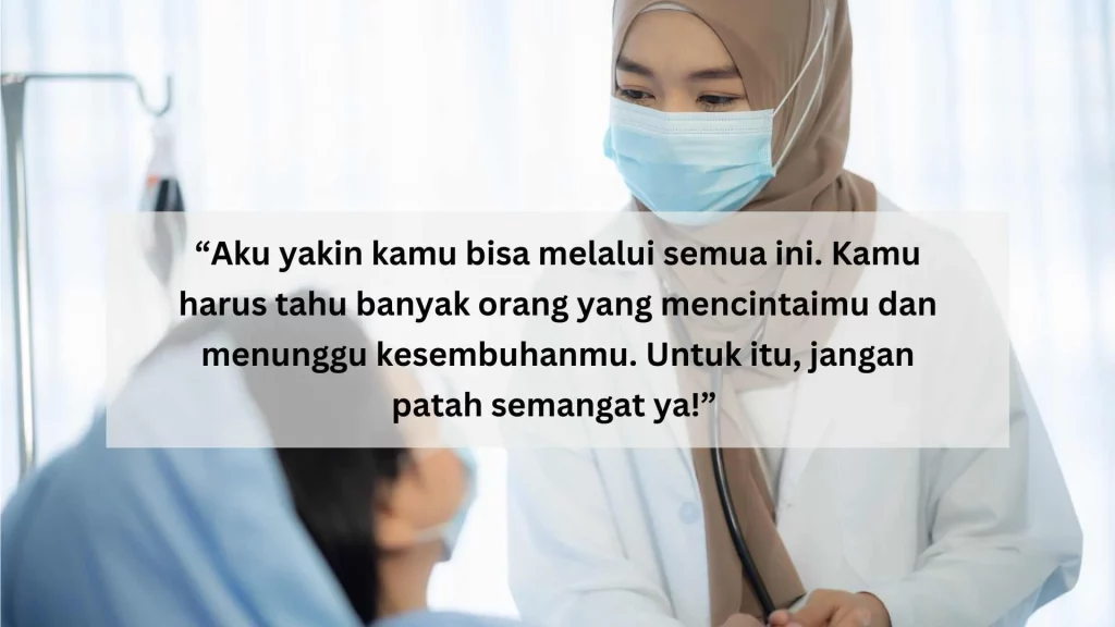 ucapan untuk orang sakit supaya cepat sembuh