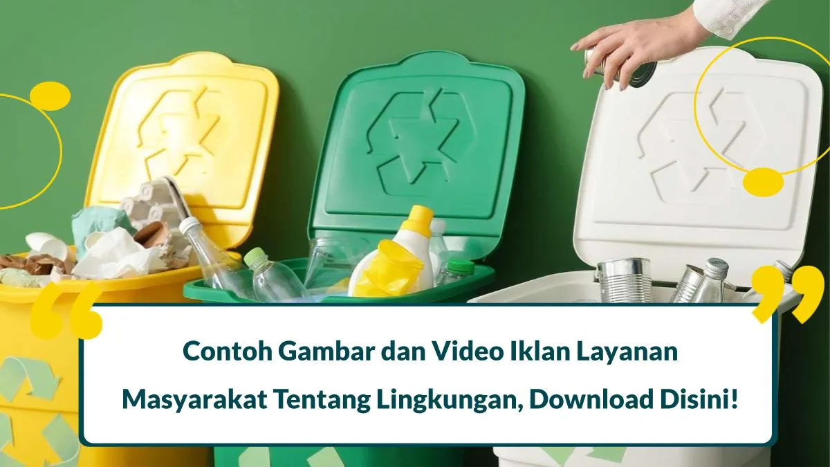 contoh iklan layanan masyarakat tentang lingkungan