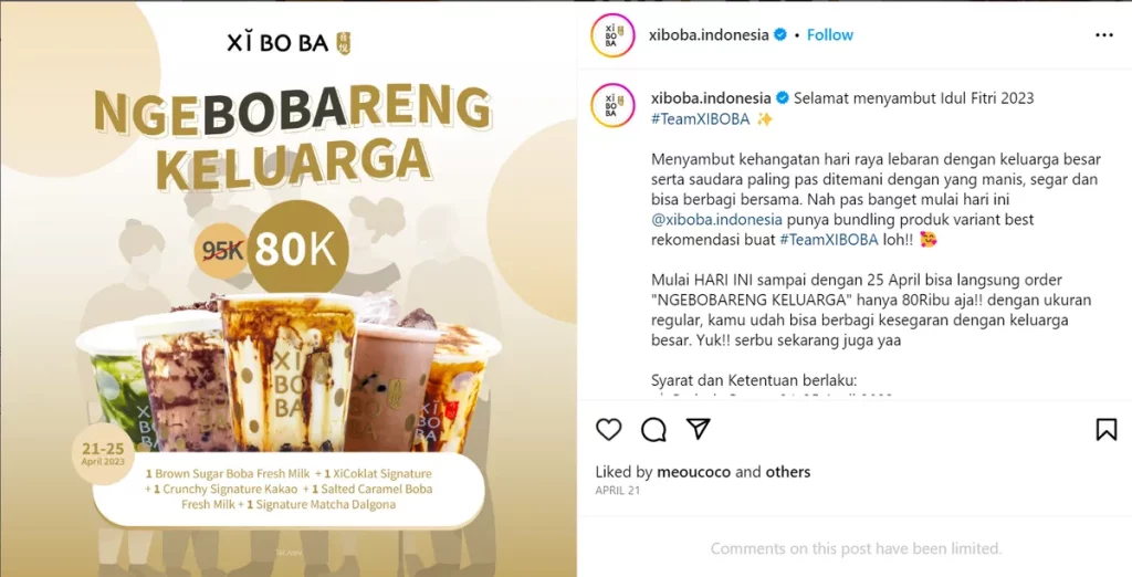 contoh iklan minuman boba