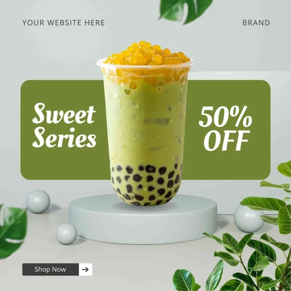contoh iklan minuman boba