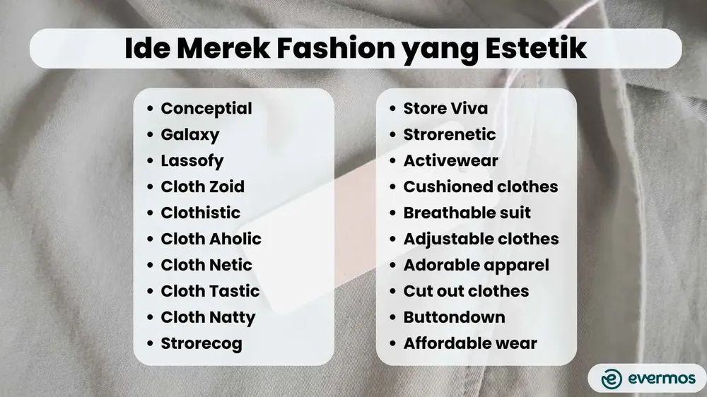 nama brand unik