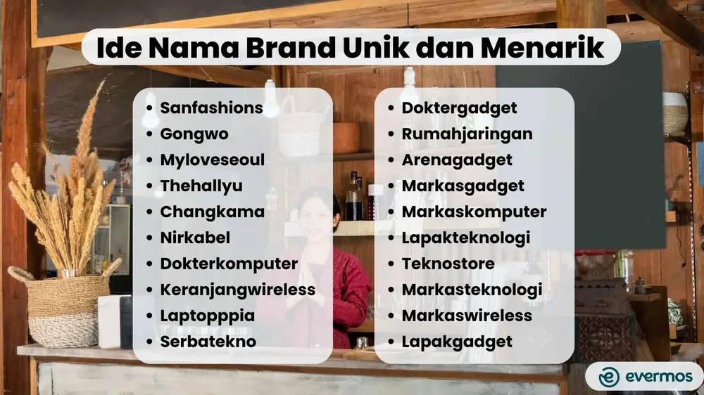 nama brand unik