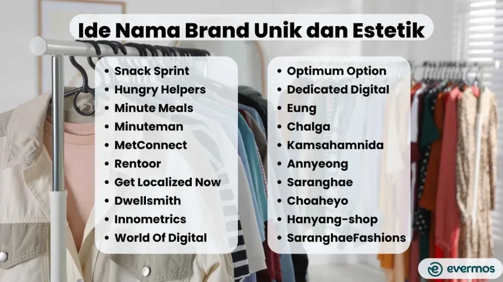 nama brand unik