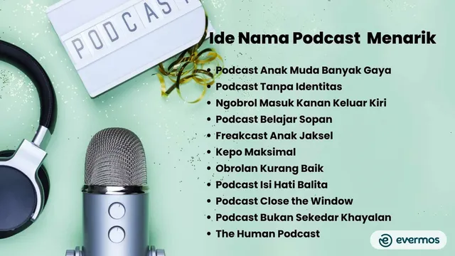 nama podcast unik