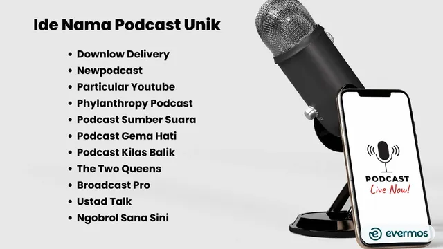 nama podcast unik