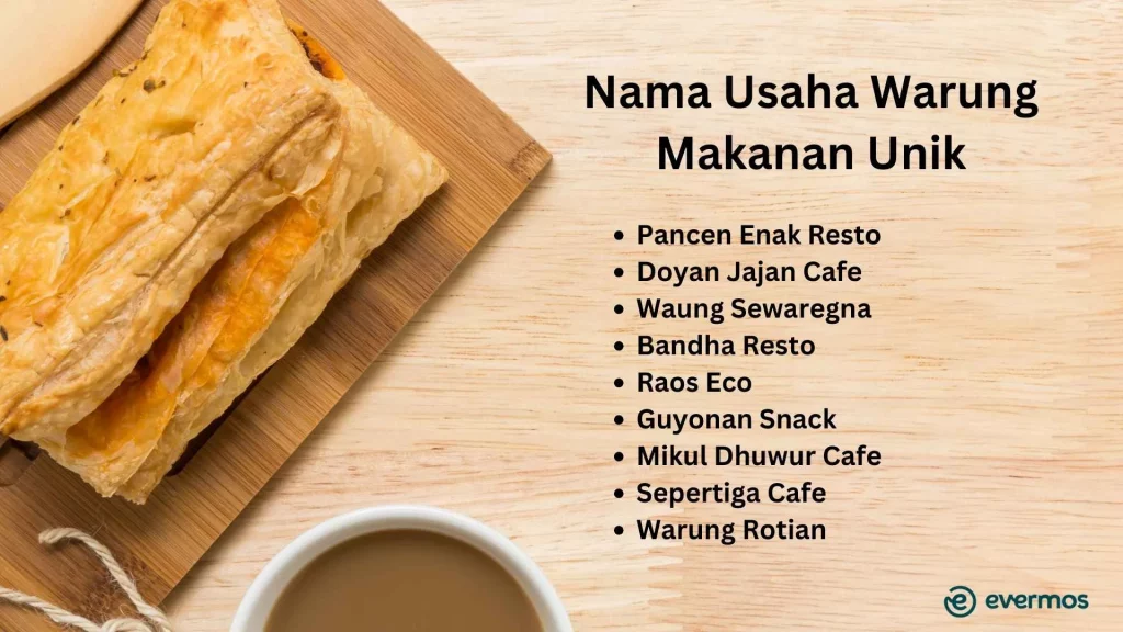 nama unik untuk usaha makanan