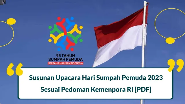 susunan upacara hari sumpah pemuda