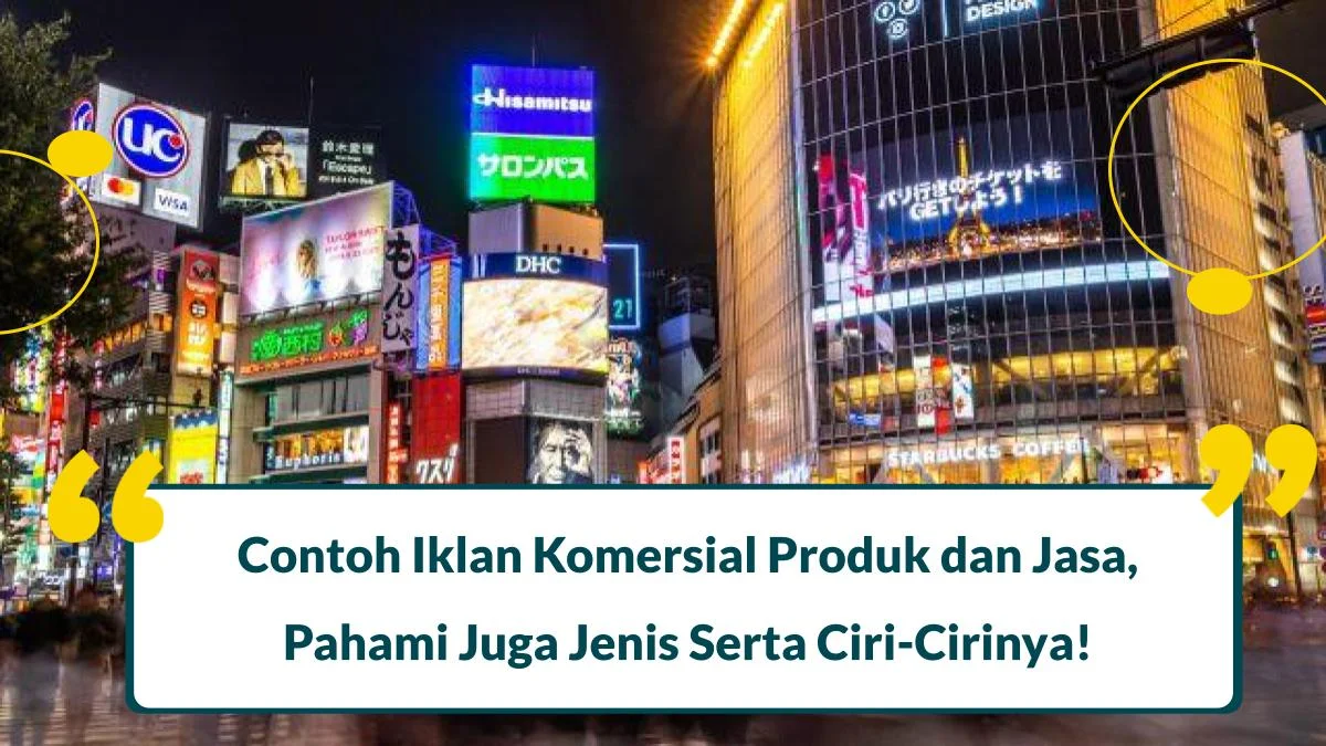 contoh iklan komersial