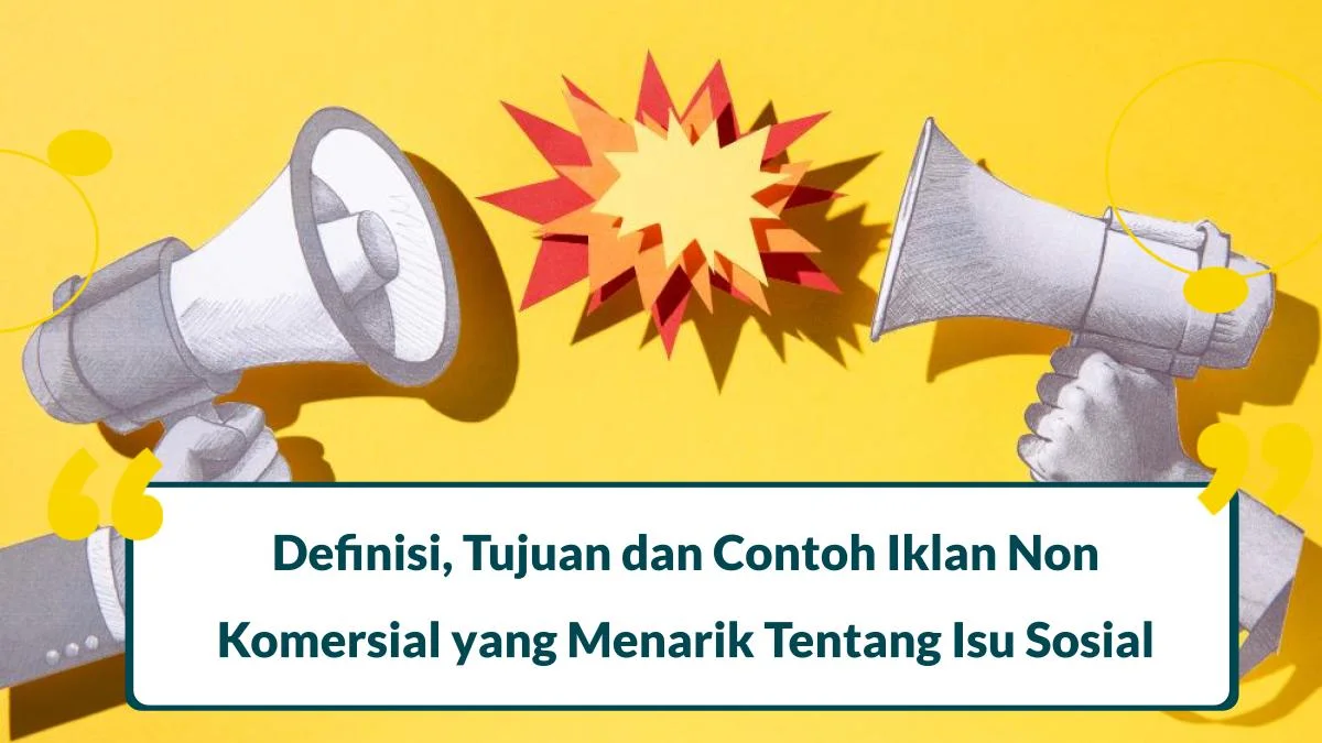 contoh iklan non komersial