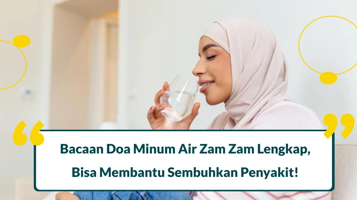 doa minum air zam zam