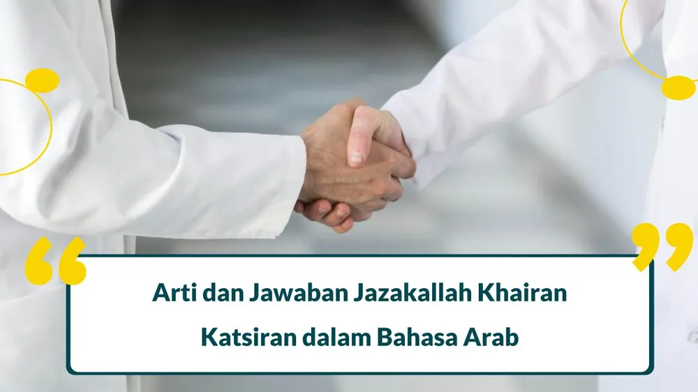 jawaban jazakallah khairan