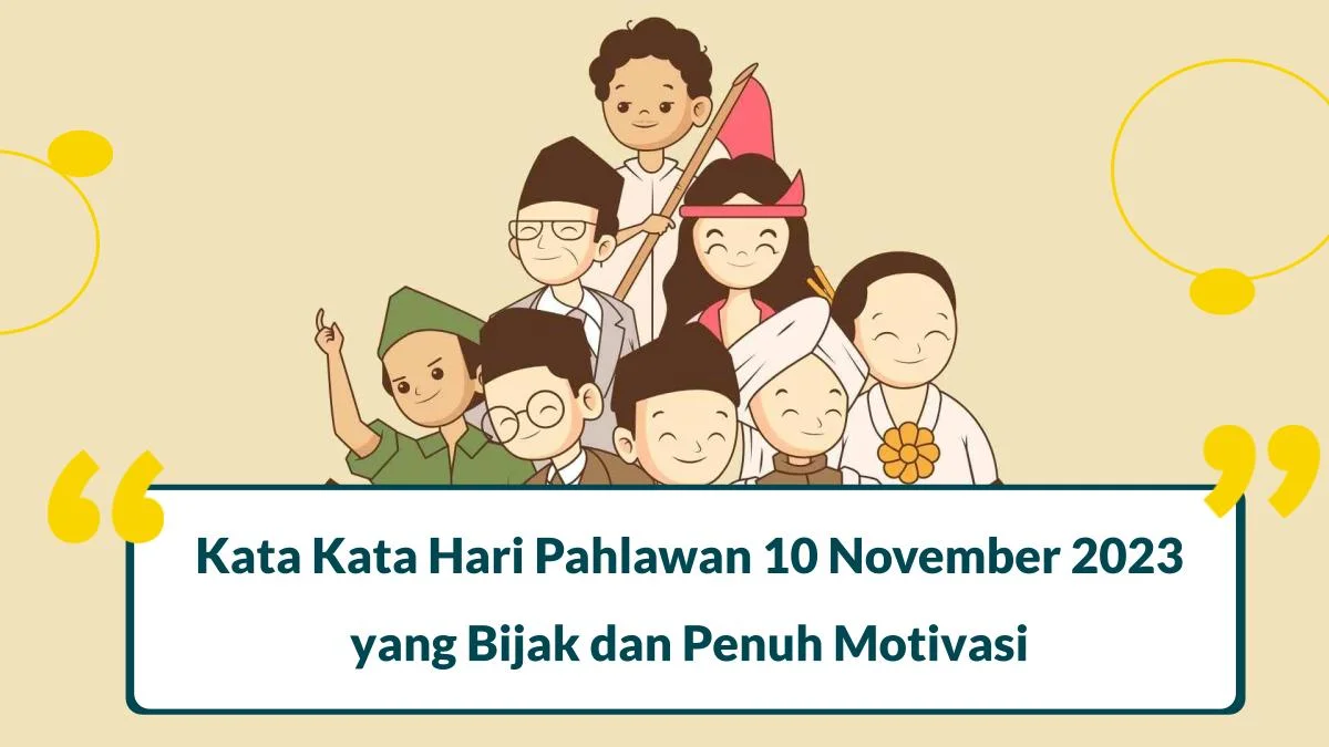 kata kata hari pahlawan