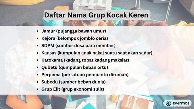 nama grup kocak