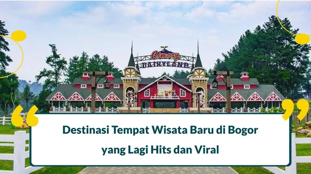tempat wisata baru di bogor yang lagi hits