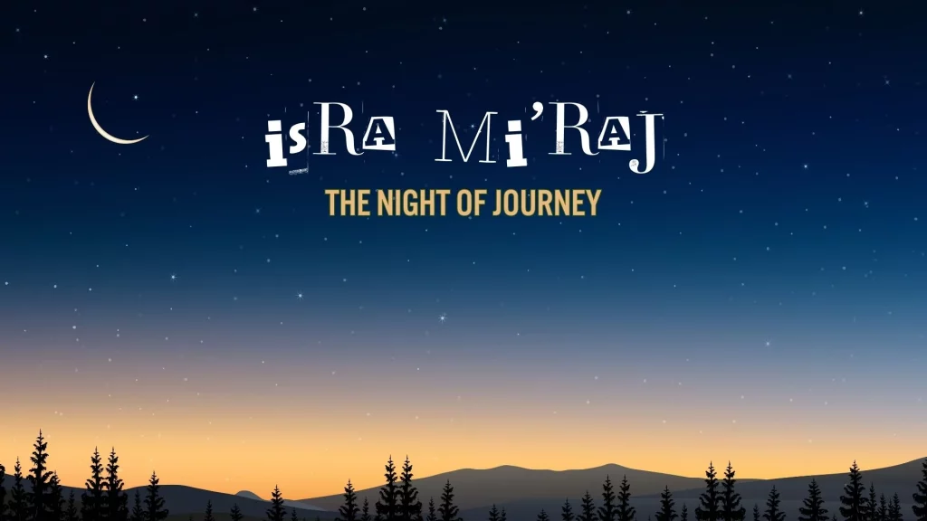 background isra miraj