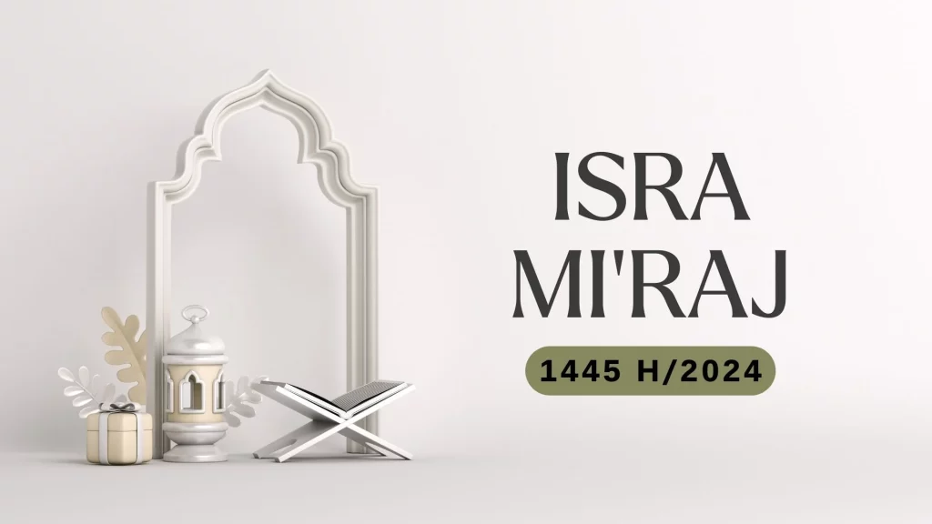 background isra miraj