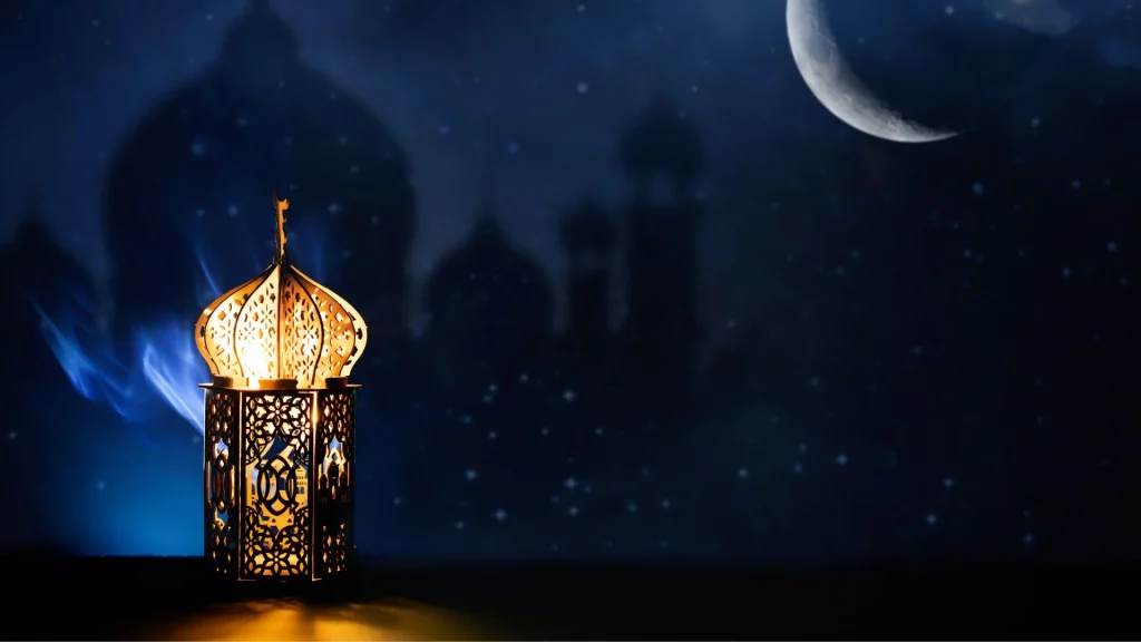 background isra miraj