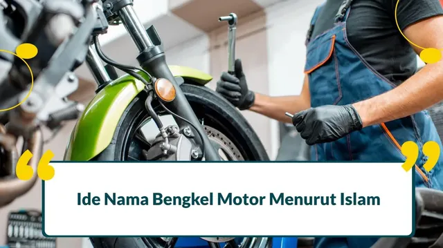 nama bengkel motor menurut islam