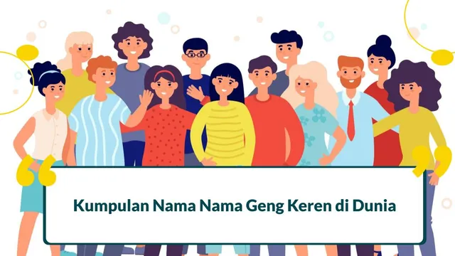 nama-nama geng keren di dunia
