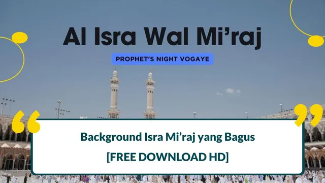 background isra miraj
