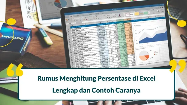 rumus persentase excel