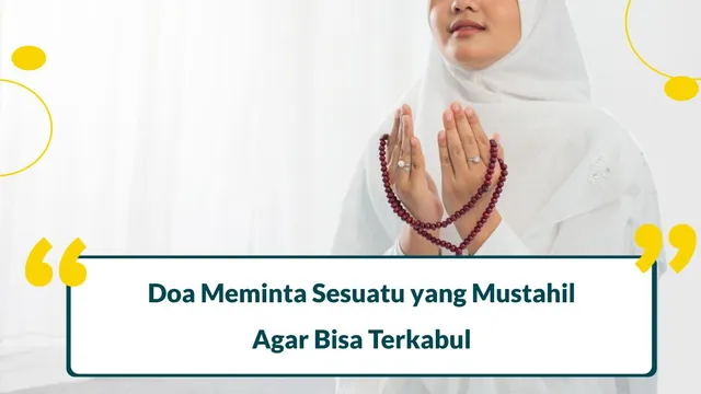 doa meminta sesuatu yang mustahil