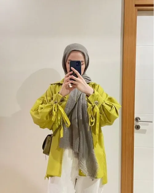 baju warna lemon cocok dengan jilbab warna apa