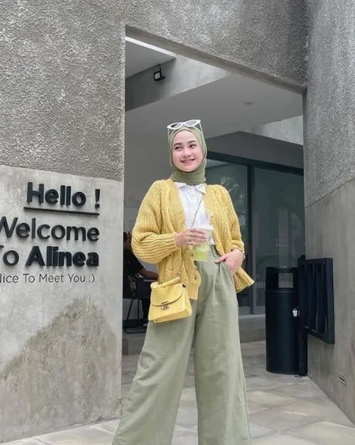 baju warna lemon cocok dengan jilbab warna apa