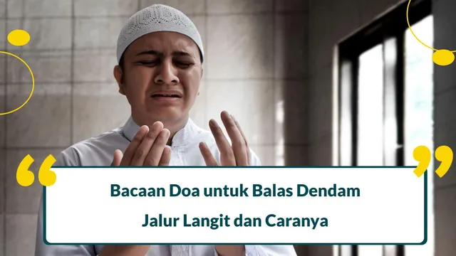 Doa Balas Dendam Jalur Langit