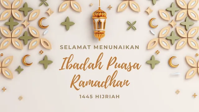 gambar selamat menunaikan ibadah puasa