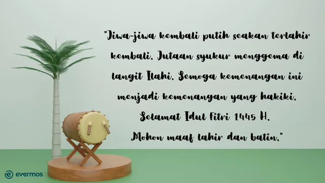 ucapan selamat hari raya idul fitri
