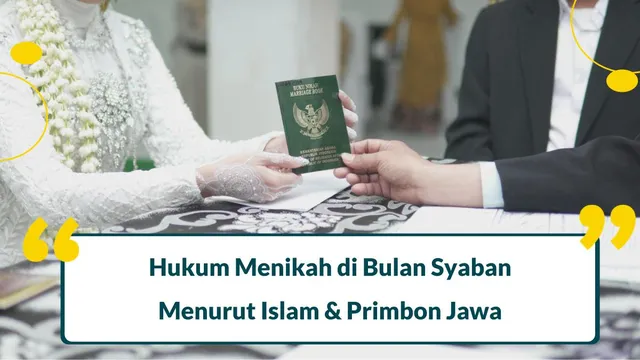 menikah di bulan ruwah menurut islam