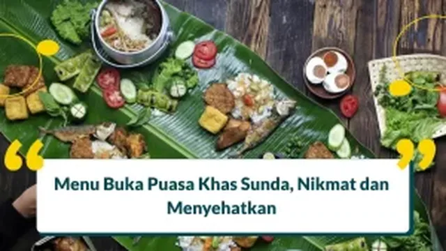menu buka puasa khas sunda