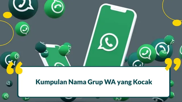 nama grup wa kocak
