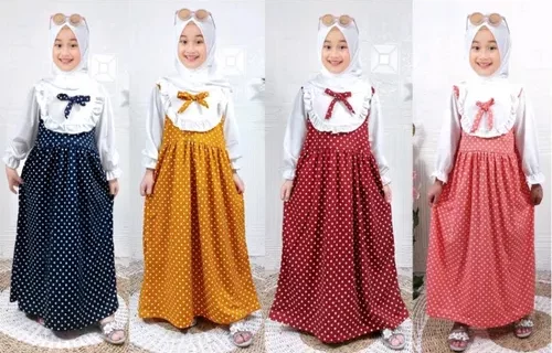 Model Gamis Anak Trendy