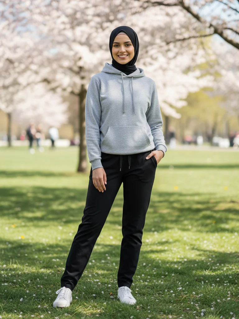 style hijab casual ibu muda 10