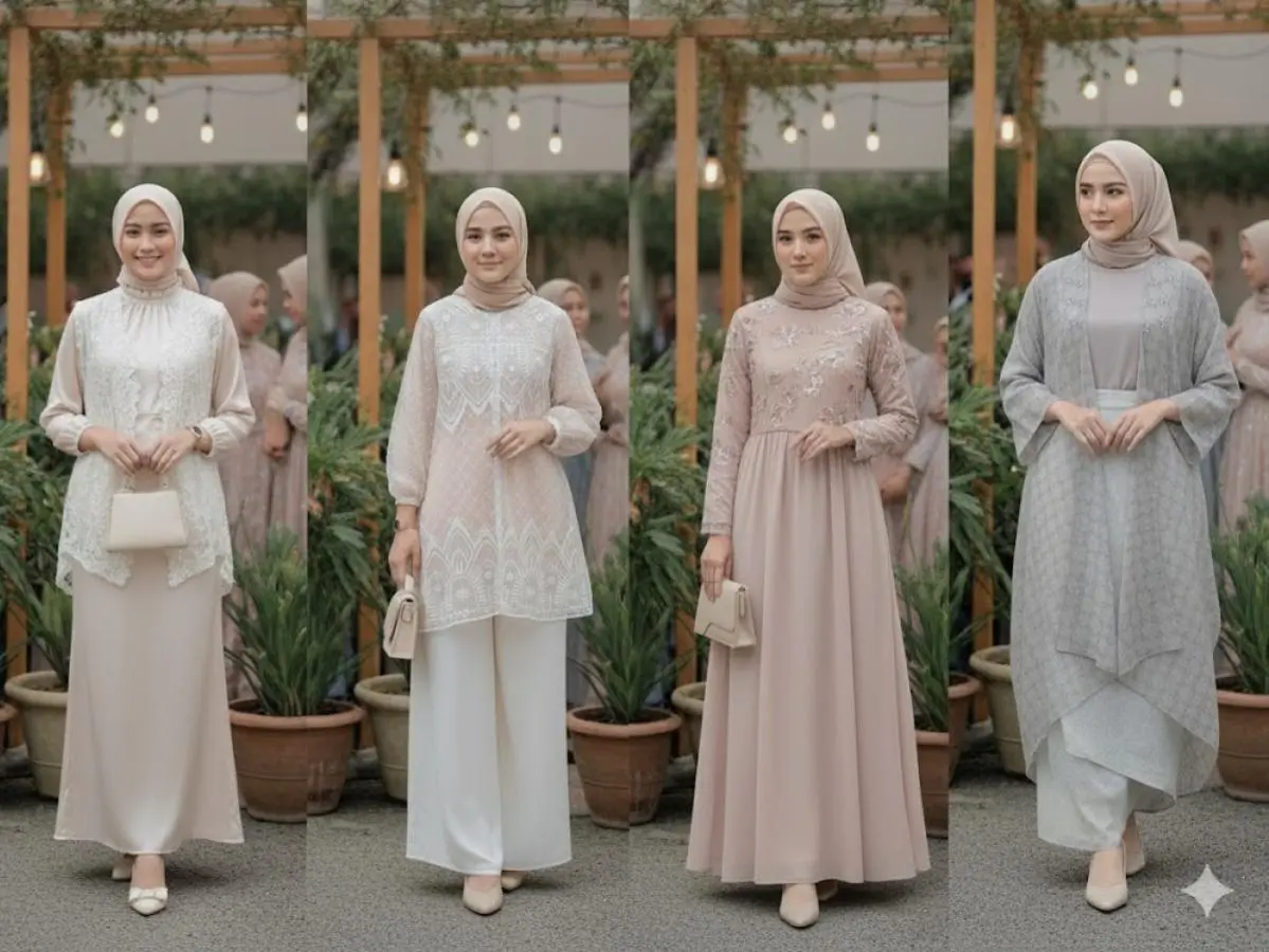 ootd kondangan simple dan elegan
