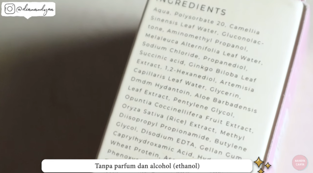 scarlett whitening acne essence toner