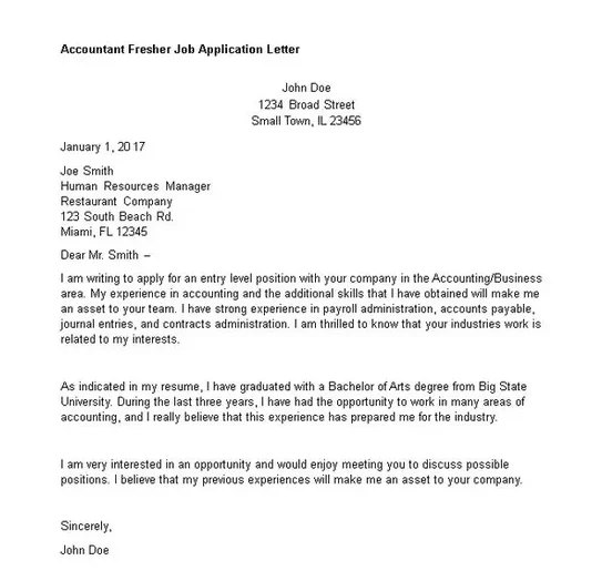 5 Contoh Surat Lamaran Kerja Accounting Bahasa Inggris & Cara Membuatnya