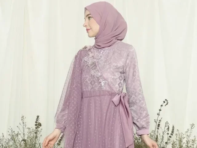 20 Model Baju Gamis Brokat Terbaru yang Elegan [year] 