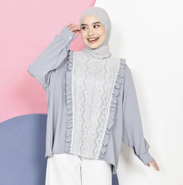 outfit lebaran ala korea