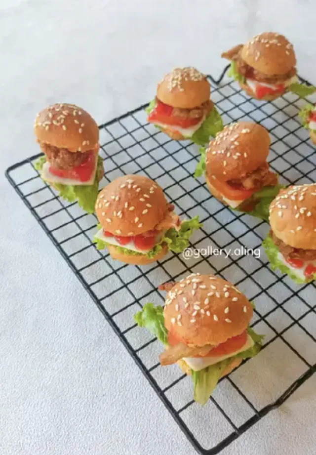 Resep Burger Mini untuk Jualan 1000