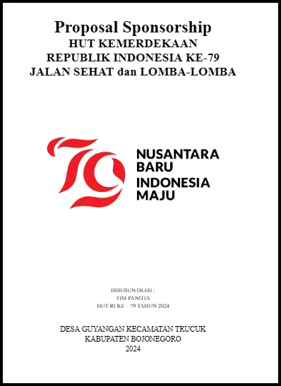 contoh proposal lomba 17 agustus