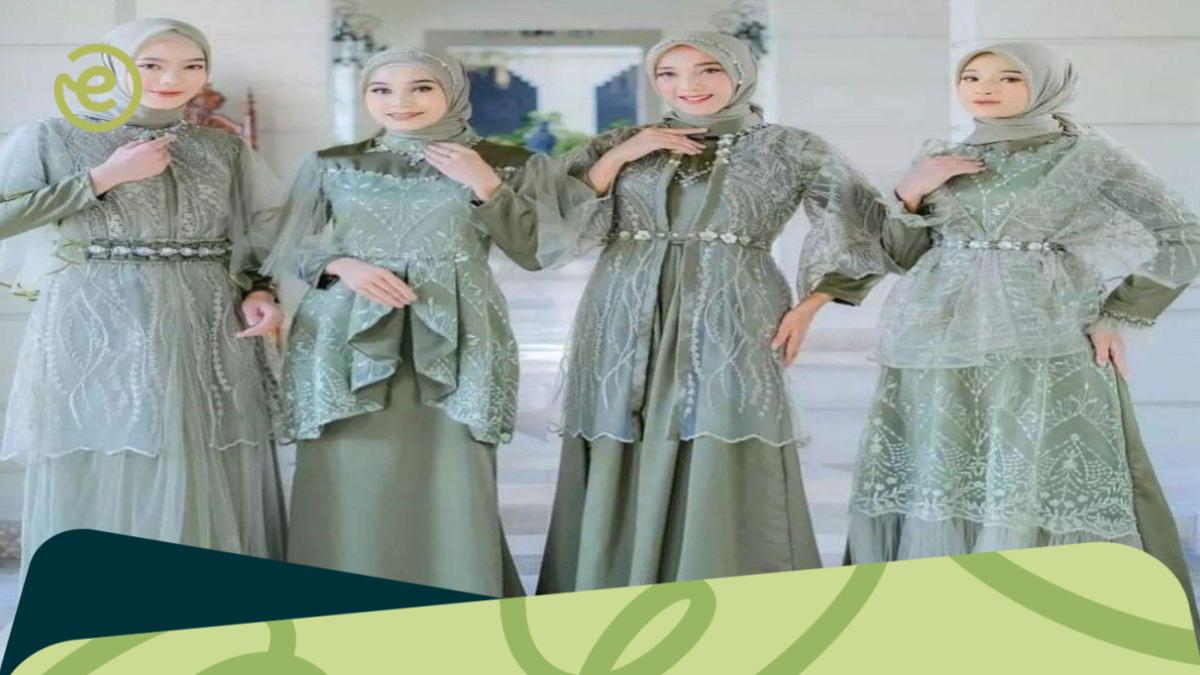 6 Model Baju Brokat Pas untuk Acara Lamaran
