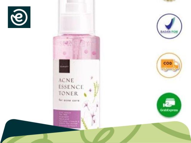 REVIEW Produk : Scarlett Whitening Acne Essence Toner